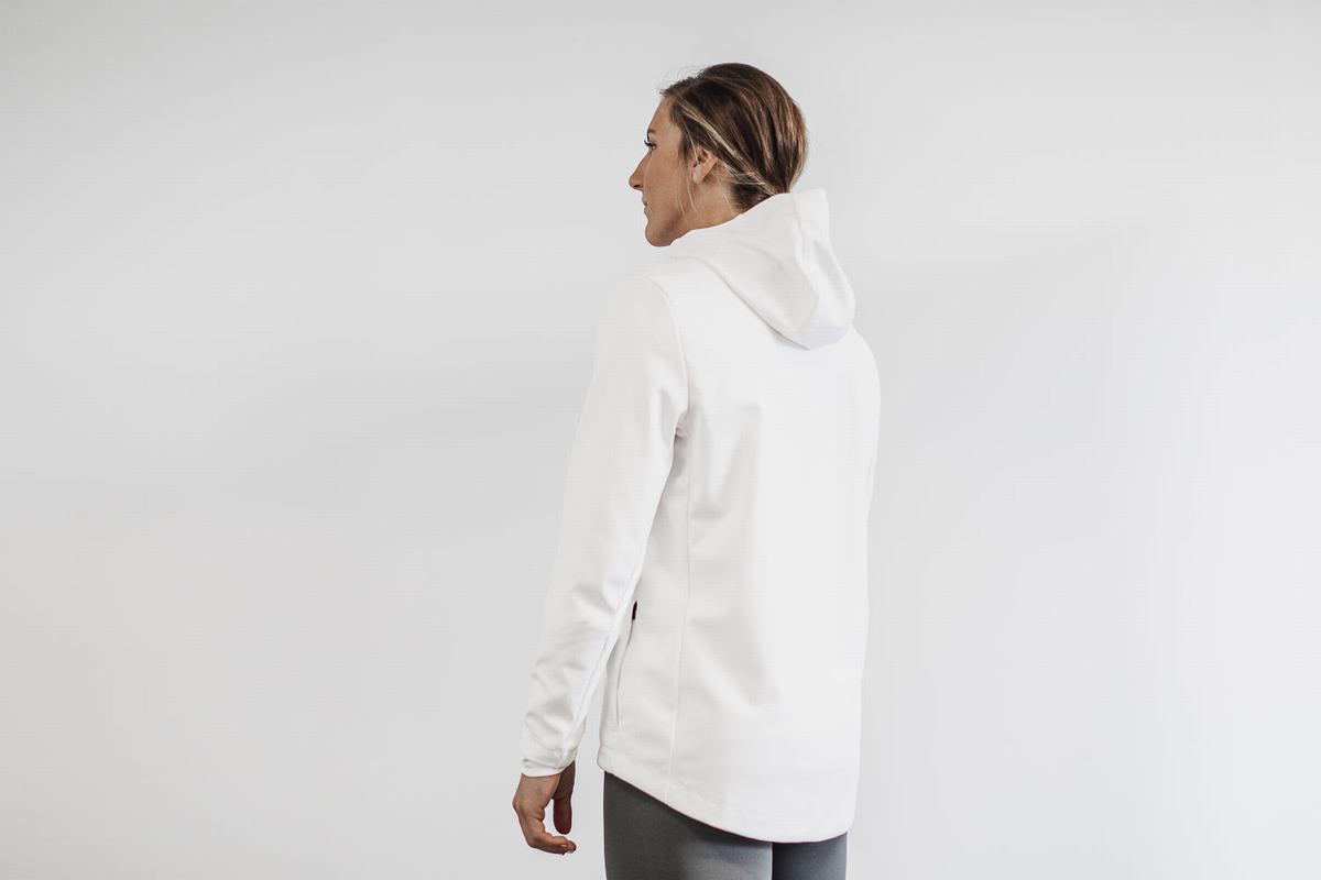 Nobull Softshell Women's Jackets White | Australia (QF3750)